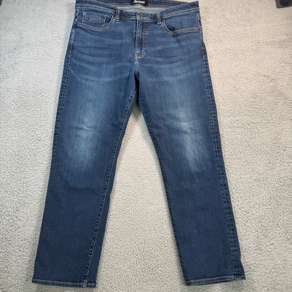 Revtown The‎ Automatic Decade Denim Dark Wash Straight Leg Jeans Mens 38x28
